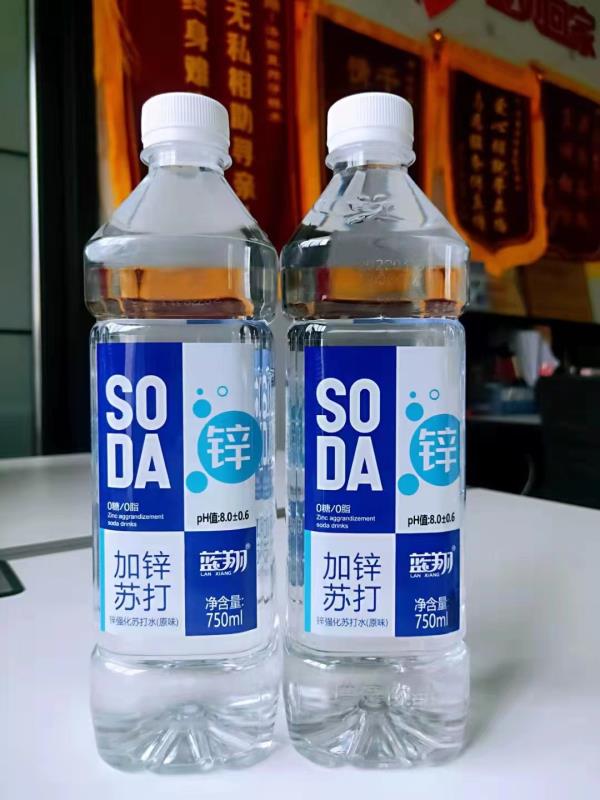 750毫升添加葡萄糖酸辛蘇打水